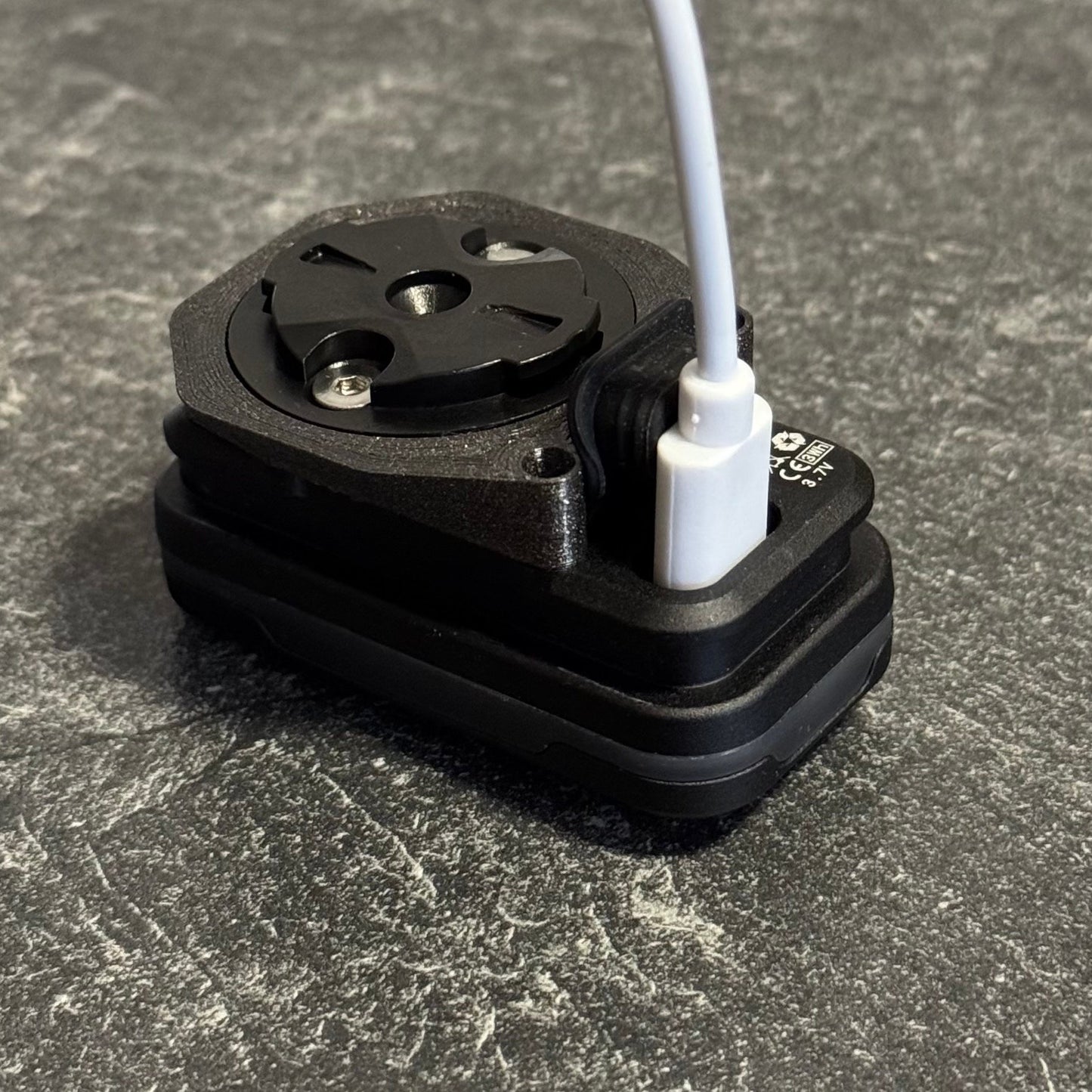 Lupine Rotlicht Pro auf Garmin Adapter