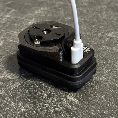 Lupine Rotlicht Pro auf Garmin Adapter