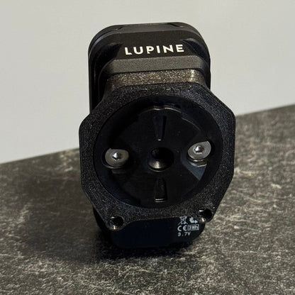 Lupine Rotlicht Pro auf Garmin Adapter